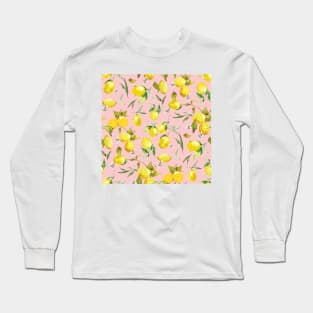 Watercolor lemons 9 Long Sleeve T-Shirt